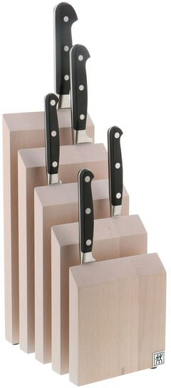 Zwilling - Natural Beechwood, Upright Italian Magnetic Block 10 Slot - 35103-200
