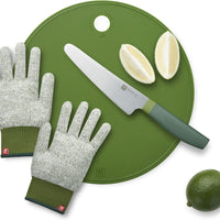 Zwilling - Now S 3 PC Stainless Steel Green Knife Set - 54370-403 - DISCONTINUED