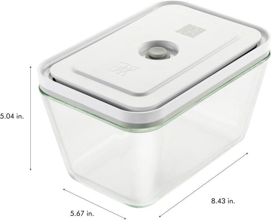 Zwilling - Pack of 3 Fresh & Save Glass Vacuum Container - 36803-003