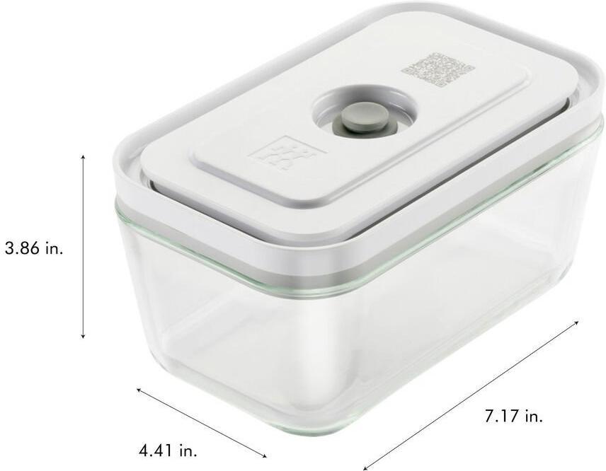 Zwilling - Pack of 3 Fresh & Save Glass Vacuum Container - 36803-003