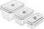 Zwilling - Pack of 3 Fresh & Save Glass Vacuum Container - 36803-003