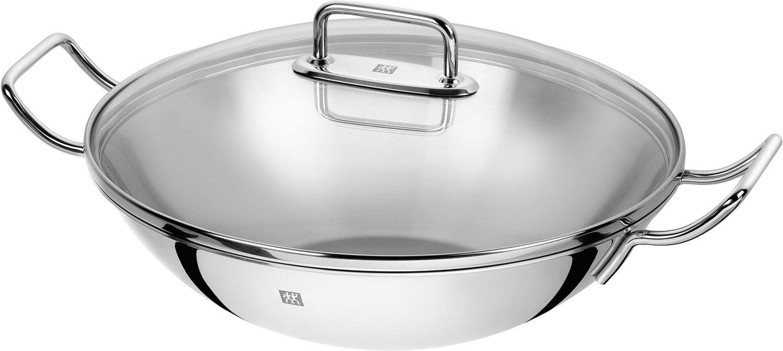 Zwilling - Plus 12.5" Stainless Steel Wok with Steamer - 40998-632