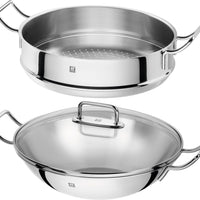 Zwilling - Plus 12.5" Stainless Steel Wok with Steamer - 40998-632