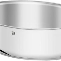 Zwilling - Plus 9 QT Stainless Steel Silver Oval Multi-Use Roaster - 40993-000