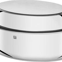 Zwilling - Plus 9 QT Stainless Steel Silver Oval Multi-Use Roaster - 40993-000