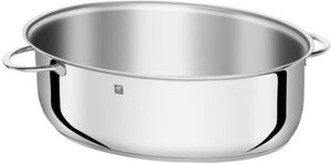 Zwilling - Plus 9 QT Stainless Steel Silver Oval Multi-Use Roaster - 40993-000