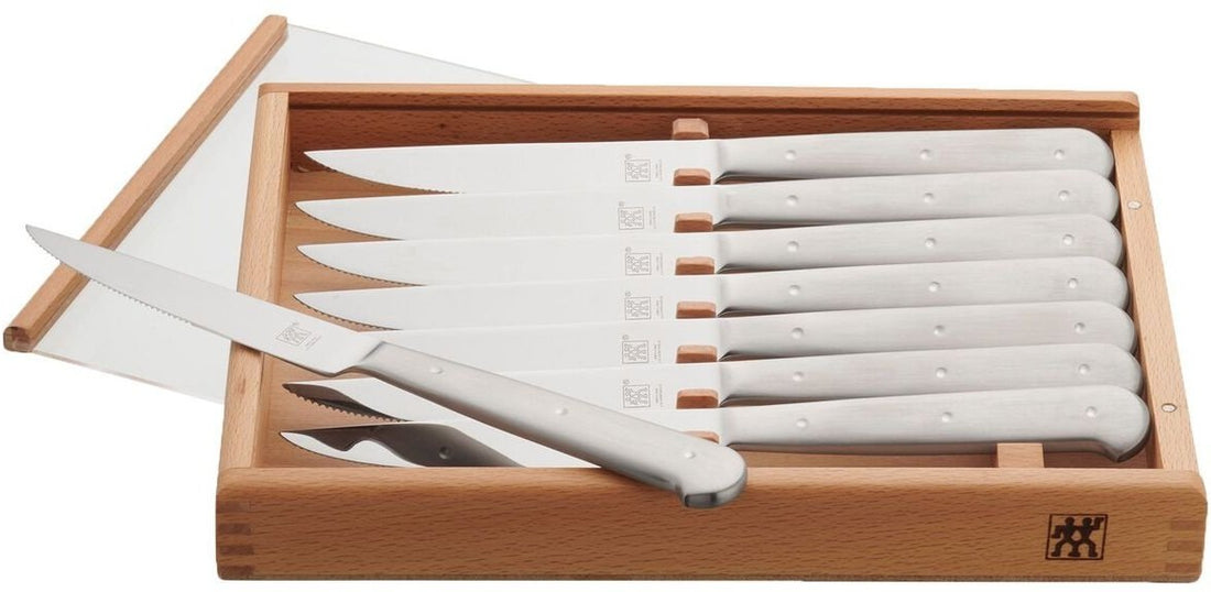 Zwilling - Porterhouse 8 PC Stainless Steel Steak Knife Set - 39133-851