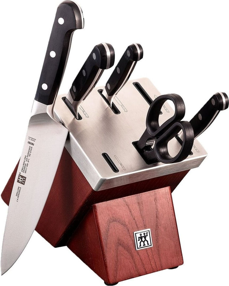 Zwilling - Pro 6 PC Self-Sharpening Knife Block Set - 38431-006