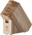 Zwilling - Pro 6-Slot Natural Tapered Knife Studio Block - 38449-100