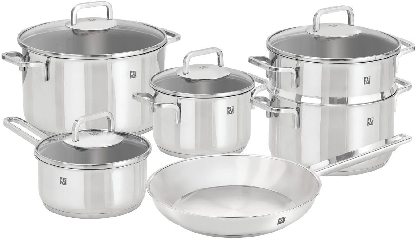 Zwilling - Quadro 10 PC Stainless Steel Cookware Set - 65060-001