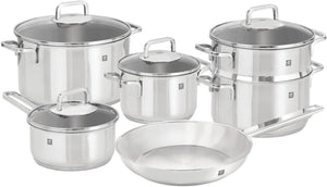 Zwilling - Quadro 10 PC Stainless Steel Cookware Set - 65060-001