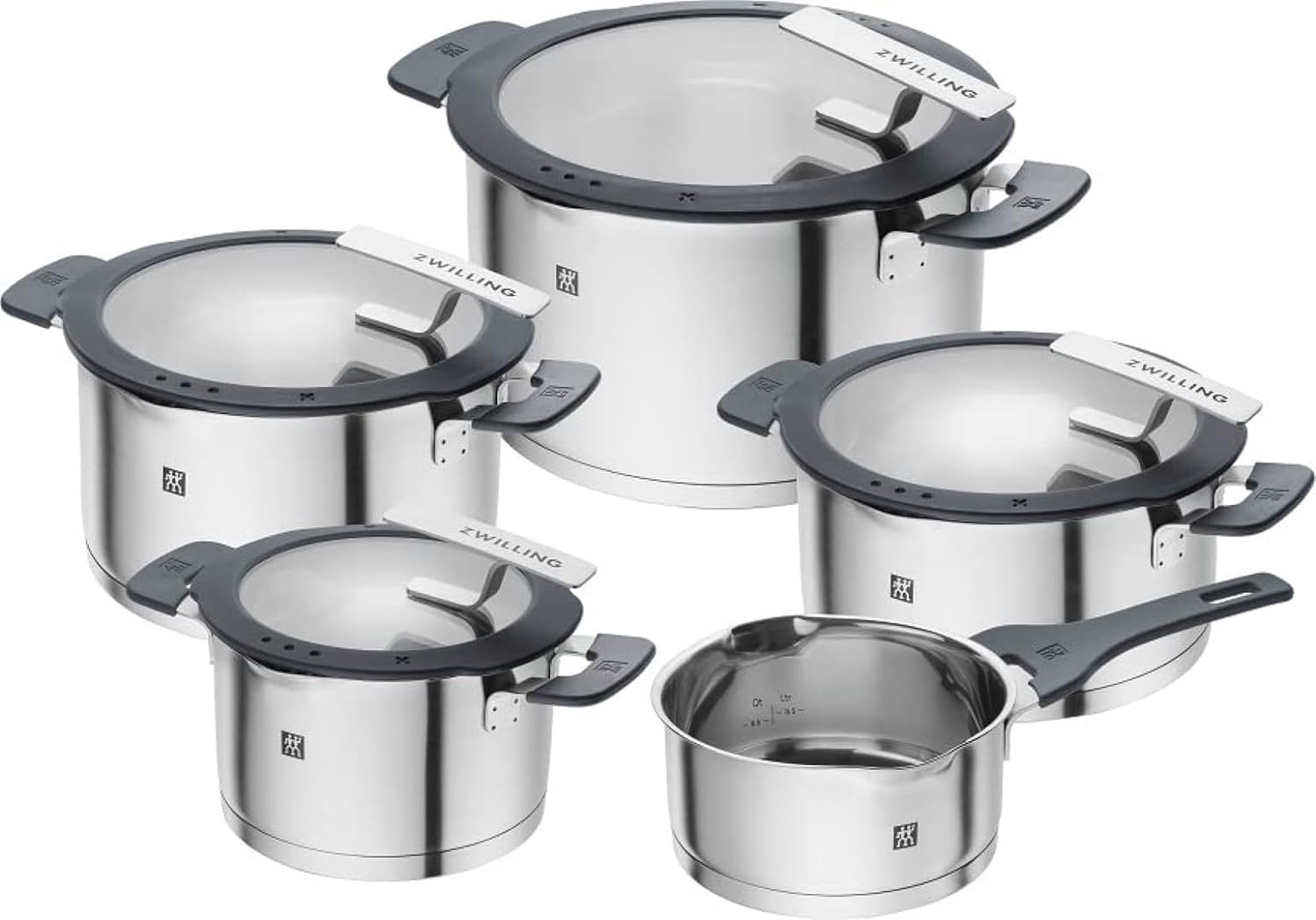 Zwilling - Simplify 5 PC Stainless Steel Cookware Set - 66870-005
