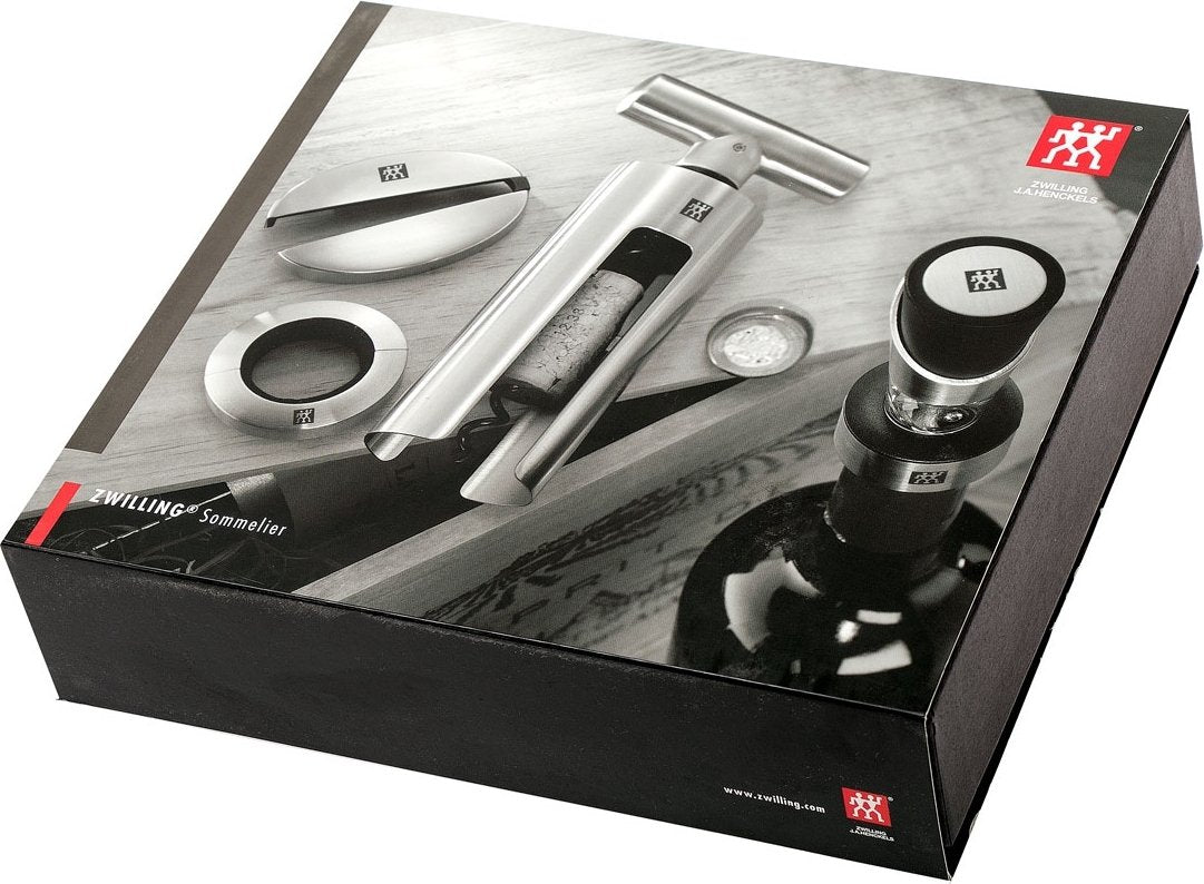 Zwilling - Sommelier 4 PC Stainless Steel Wine Tool Set - 39500-054