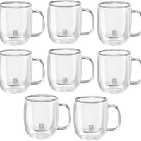 Zwilling - Sorrento 8 PC Double-Wall Espresso Glass Set 80mL - 39500-128