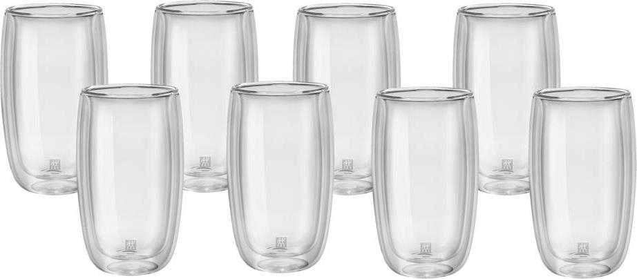 Zwilling - Sorrento 8 PC Double-Wall Latte Glass Set 350ml - 39500-121