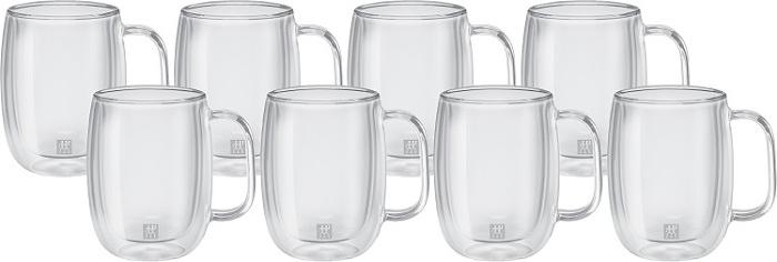 Zwilling - Sorrento Plus 8 PC Double-Wall Coffee Mug Set 355ml - 39500-118