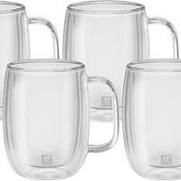 Zwilling - Sorrento Plus 8 PC Double-Wall Coffee Mug Set 355ml - 39500-118