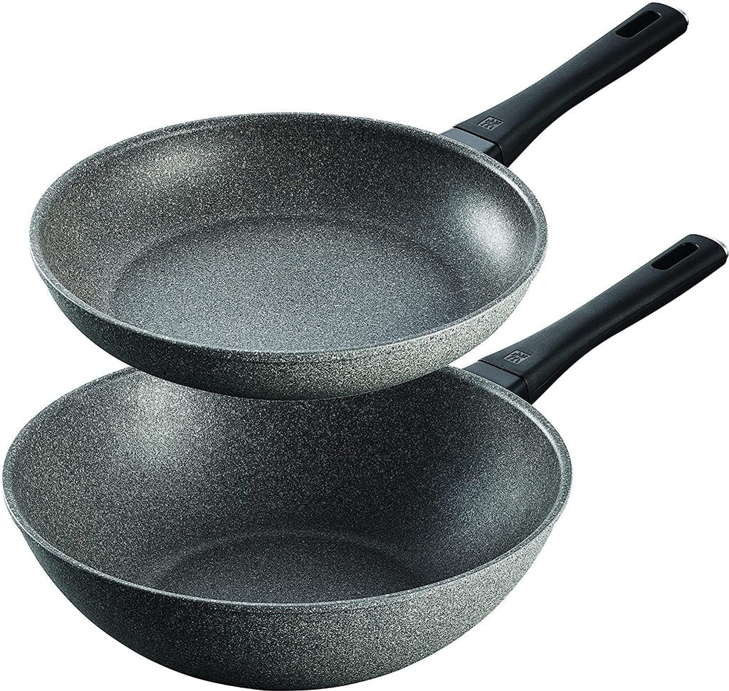 Zwilling - Terreno 2 PC Aluminum Fry Pan with Wok Set - 66940-002