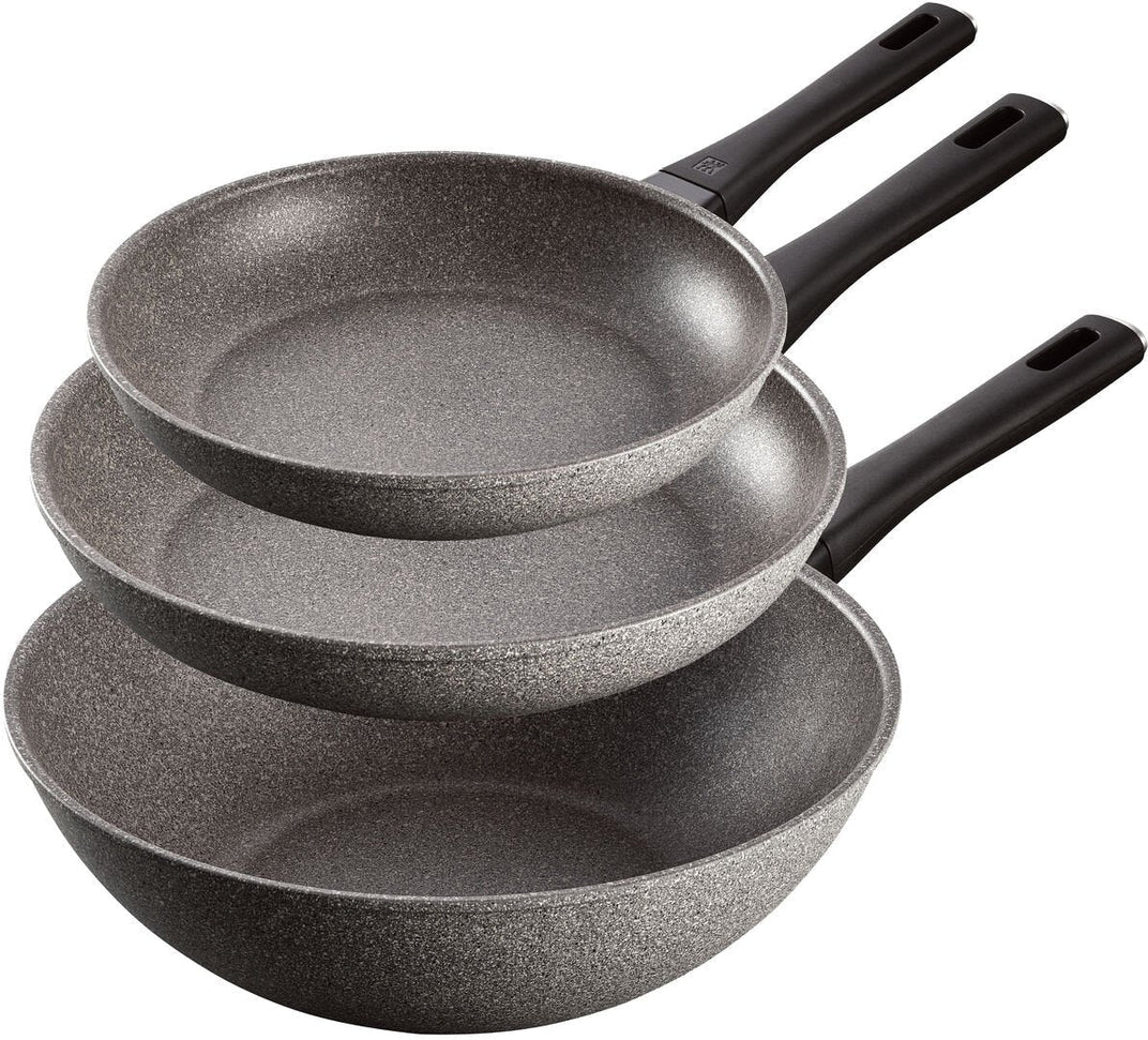 Zwilling - Terreno 3 PC Aluminum Fry Pan With Wok Set - 66940-003