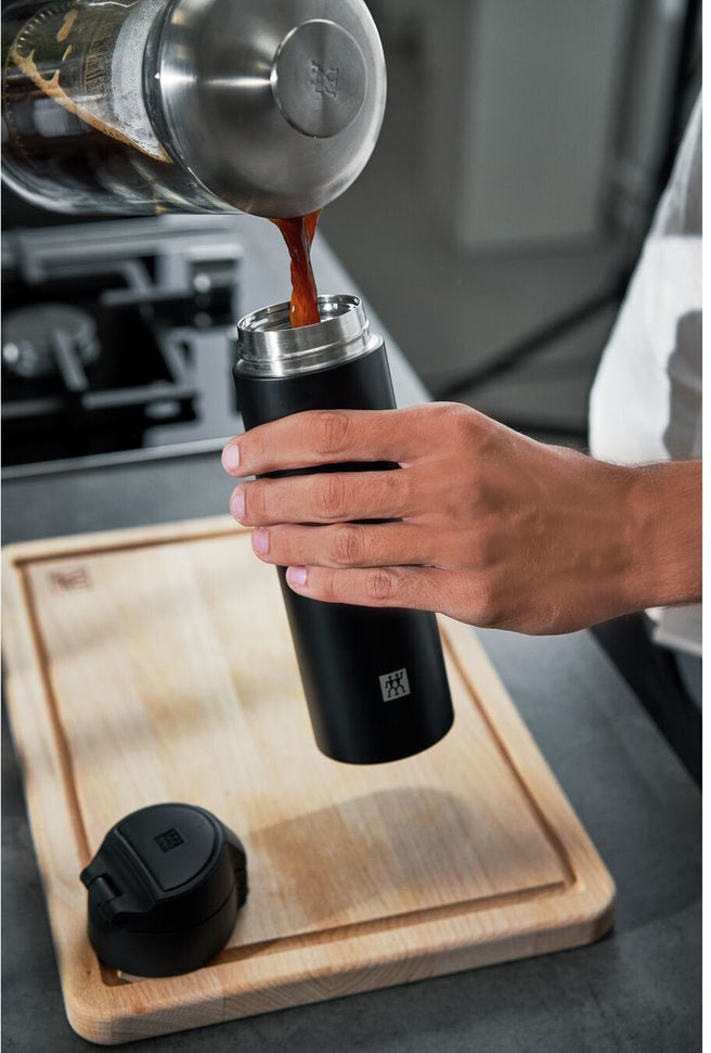 Zwilling - Thermo 450 ml Black Travel Bottle - 39500-508