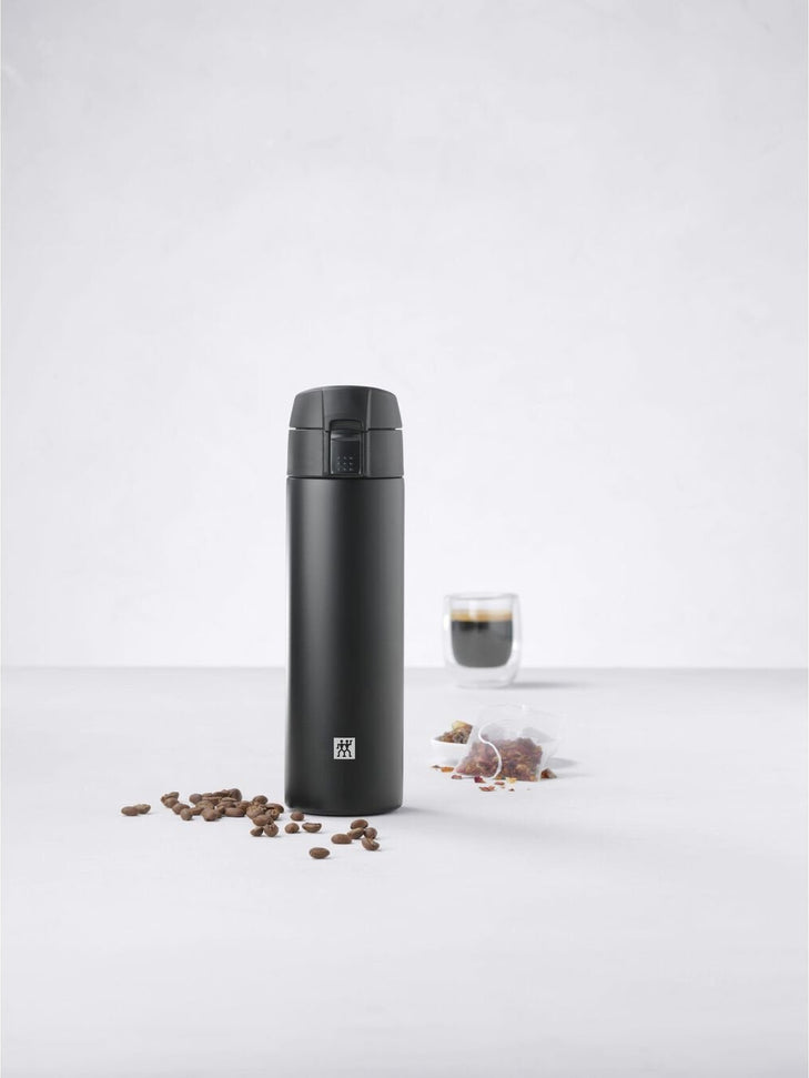 Zwilling - Thermo 450 ml Black Travel Bottle - 39500-508