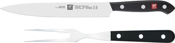 Zwilling - Tradition 2 PC Stainless Steel Carving Set - 38663-001