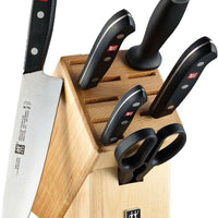 Zwilling - Tradition 7 PC Stainless Steel Knife Block Set - 35369-007