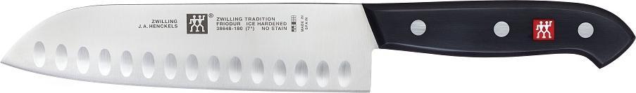 Zwilling - Tradition 7" Stainless Steel Santoku Knife - 38648-181
