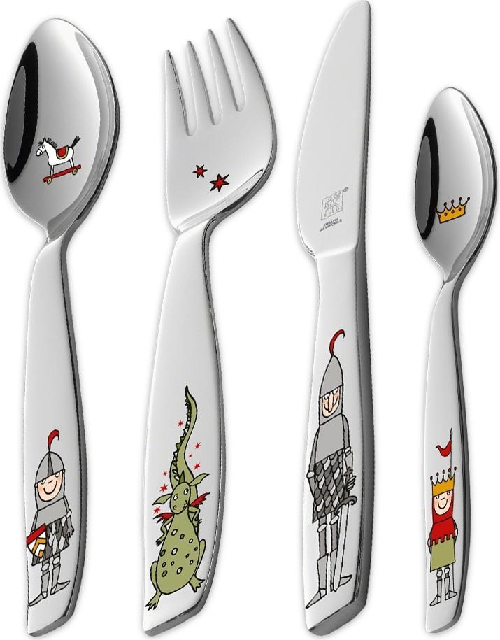 Zwilling - Twin Eckbert 4 PC Stainless Steel Children Flatware Set - 07132-210