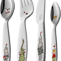 Zwilling - Twin Eckbert 4 PC Stainless Steel Children Flatware Set - 07132-210