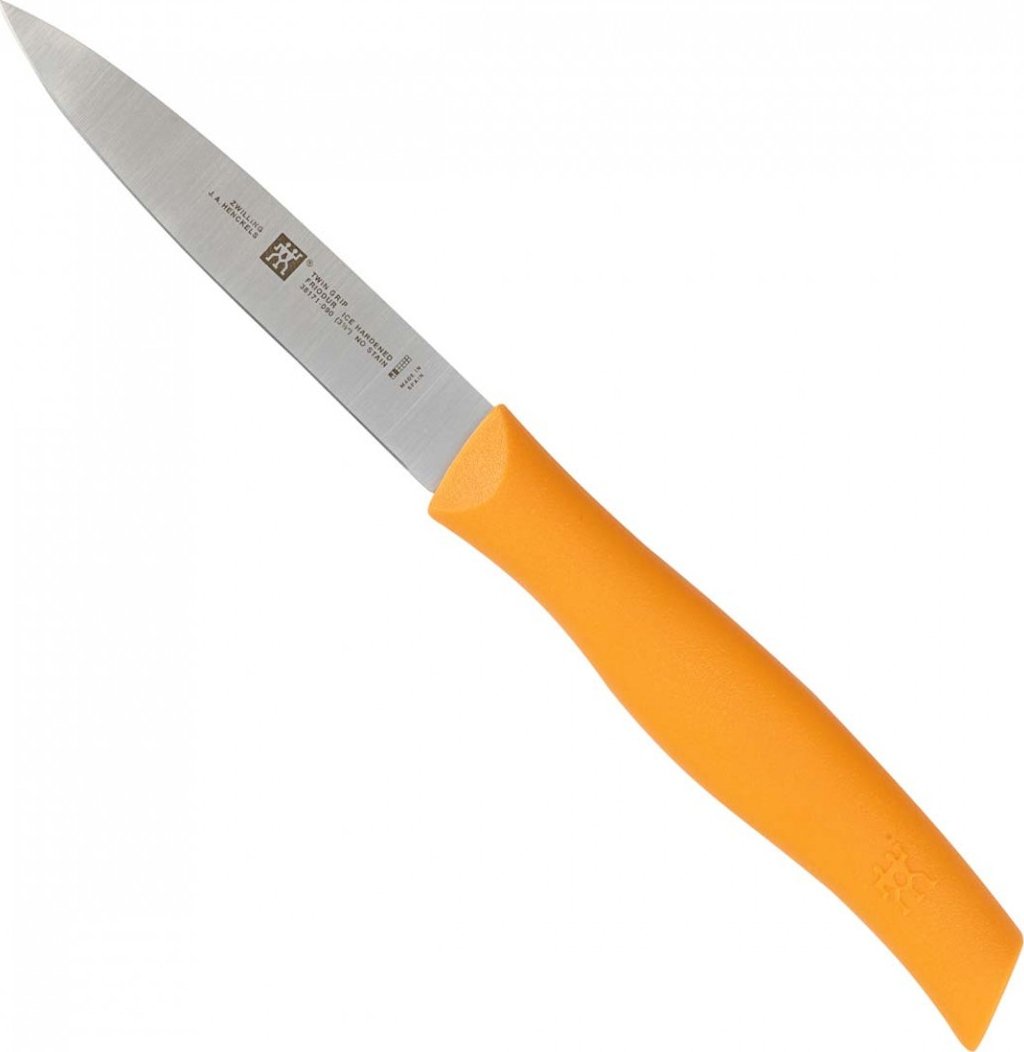 Zwilling - Twin Grip 3" Stainless Steel Mustard Yellow Paring Knife - 38171-092