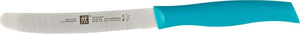 Zwilling - Twin Grip 4.5" Stainless Steel Blue Utility Knife - 38145-122