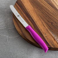Zwilling - Twin Grip 4.5" Stainless Steel Pink Utility Knife - 38093-122