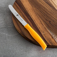 Zwilling - Twin Grip 4.5" Utility Knife Mustard Yellow 115mm - 38175-122