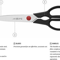 Zwilling - Twin L 4" Stainless Steel Embroidery Scissors 115mm - 41300-111