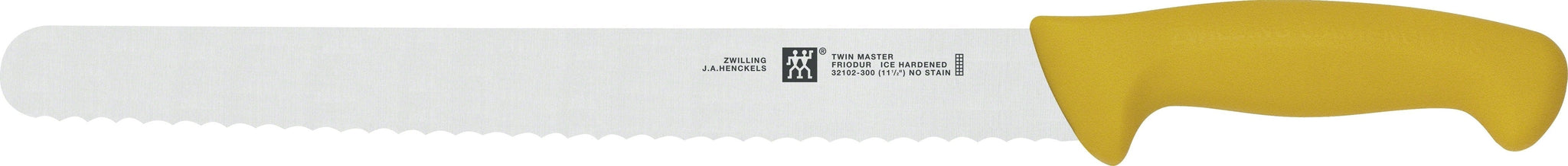 Zwilling - Twin Master 11" Stainless Steel Slicing Knife with Serrated Blade - 32102-300