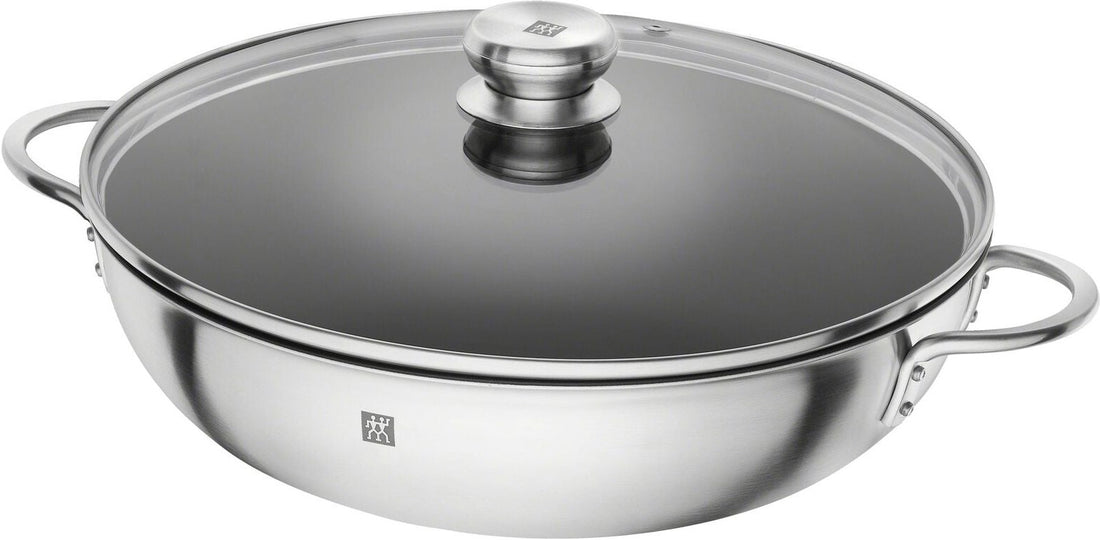 Zwilling - Twin Nova 12.5" Stainless Steel Wok with Lid - 40109-321