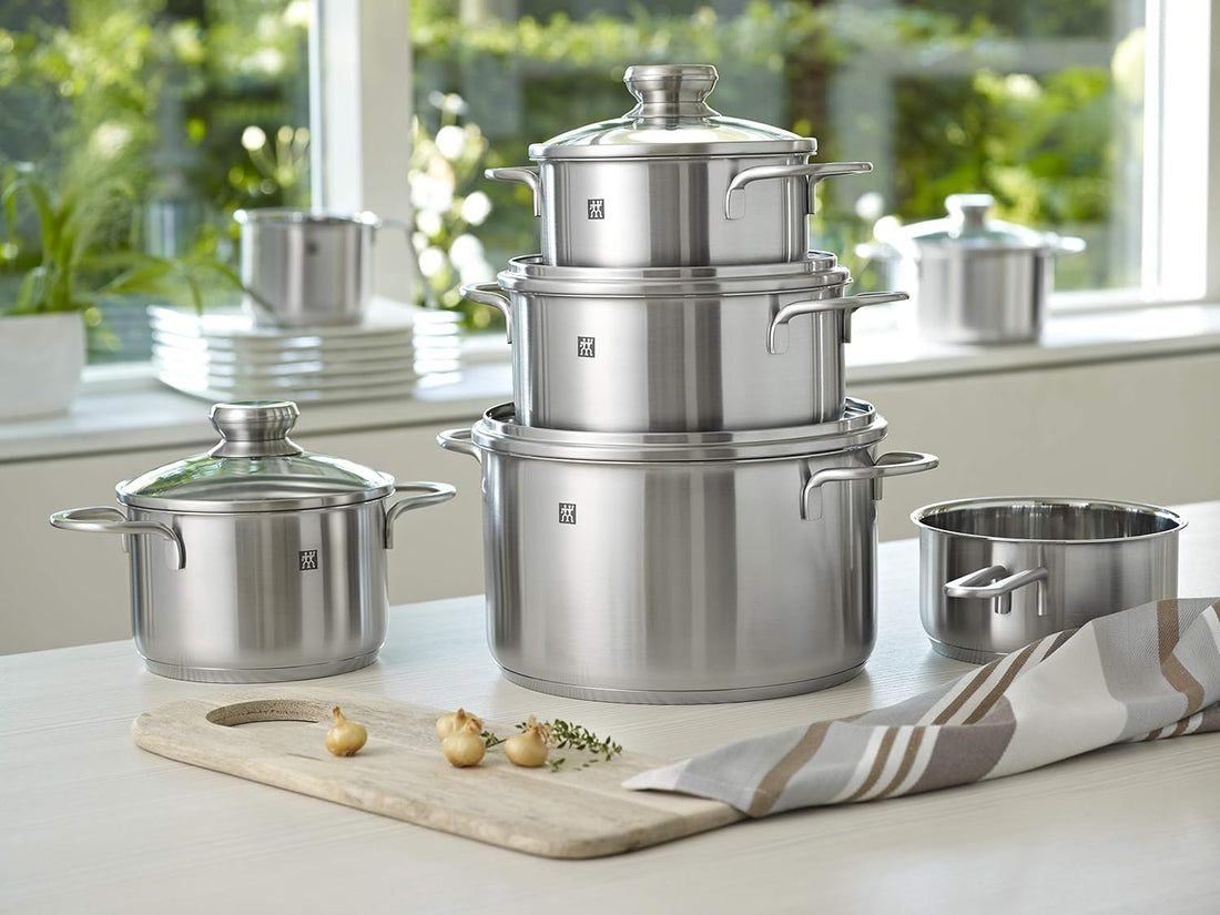 Zwilling - Twin Nova 8 PC Stainless Steel Cookware Set - 40110-034