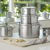 Zwilling - Twin Nova 8 PC Stainless Steel Cookware Set - 40110-034