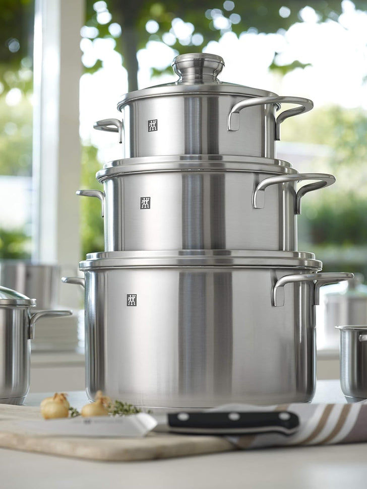 Zwilling - Twin Nova 8 PC Stainless Steel Cookware Set - 40110-034