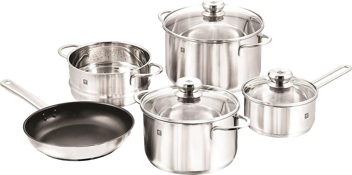 Zwilling - Twin Nova 8 PC Stainless Steel Cookware Set - 40110-034