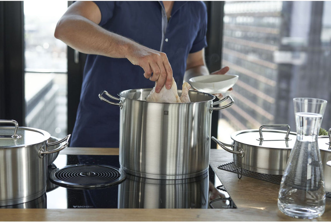 Zwilling - Twin Pro 10 QT Stainless Steel Stock Pot with Lid - 65124-280