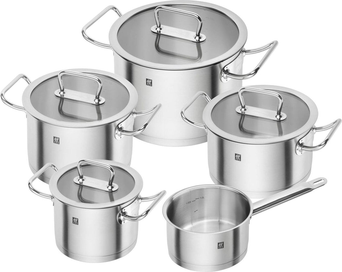 Zwilling - Twin Pro 9 PC Stainless Steel Cookware Set - 65120-005