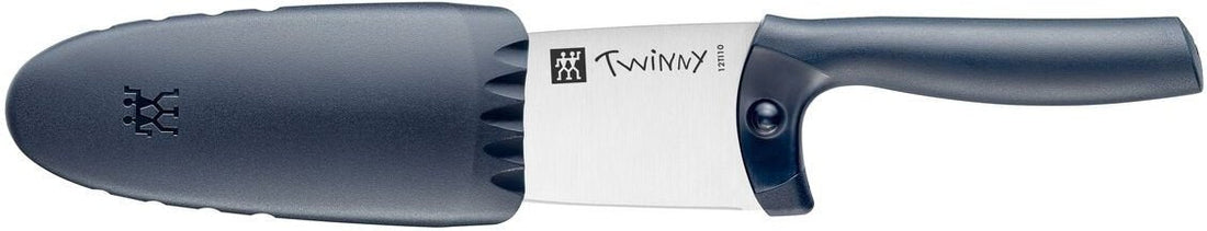 Zwilling - Twinny 4" Stainless Steel Blue Kids Chef's Knife - 36540-101