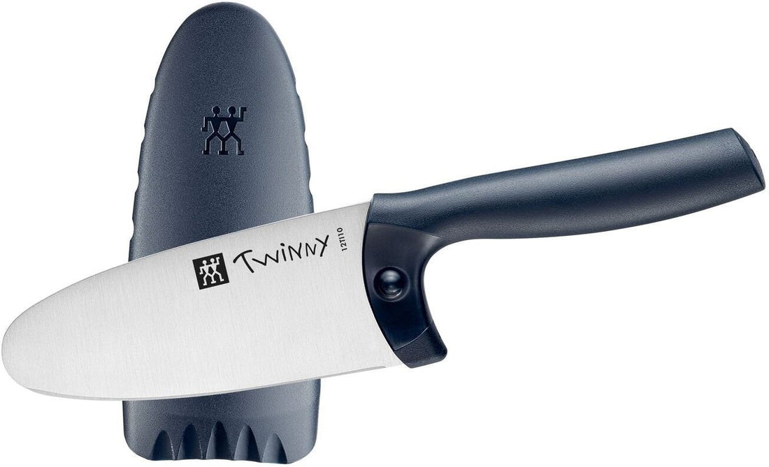 Zwilling - Twinny 4" Stainless Steel Blue Kids Chef's Knife - 36540-101