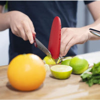 Zwilling - Twinny 4" Stainless Steel Red Kids Chef's Knife - 36550-101