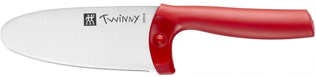 Zwilling - Twinny 4" Stainless Steel Red Kids Chef's Knife - 36550-101