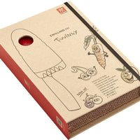 Zwilling - Twinny 4" Stainless Steel Red Kids Chef's Knife - 36550-101