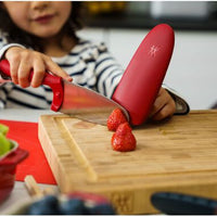 Zwilling - Twinny 4" Stainless Steel Red Kids Chef's Knife - 36550-101