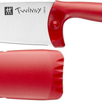 Zwilling - Twinny 4" Stainless Steel Red Kids Chef's Knife - 36550-101